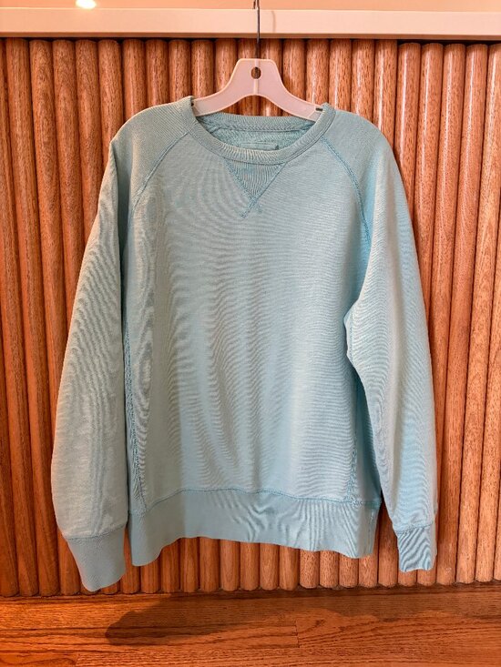 GAP Other - Gap Lived-In Robin's Egg / Tiffany Blue Crewneck Sweatshirt Raglan Sleeve Size M